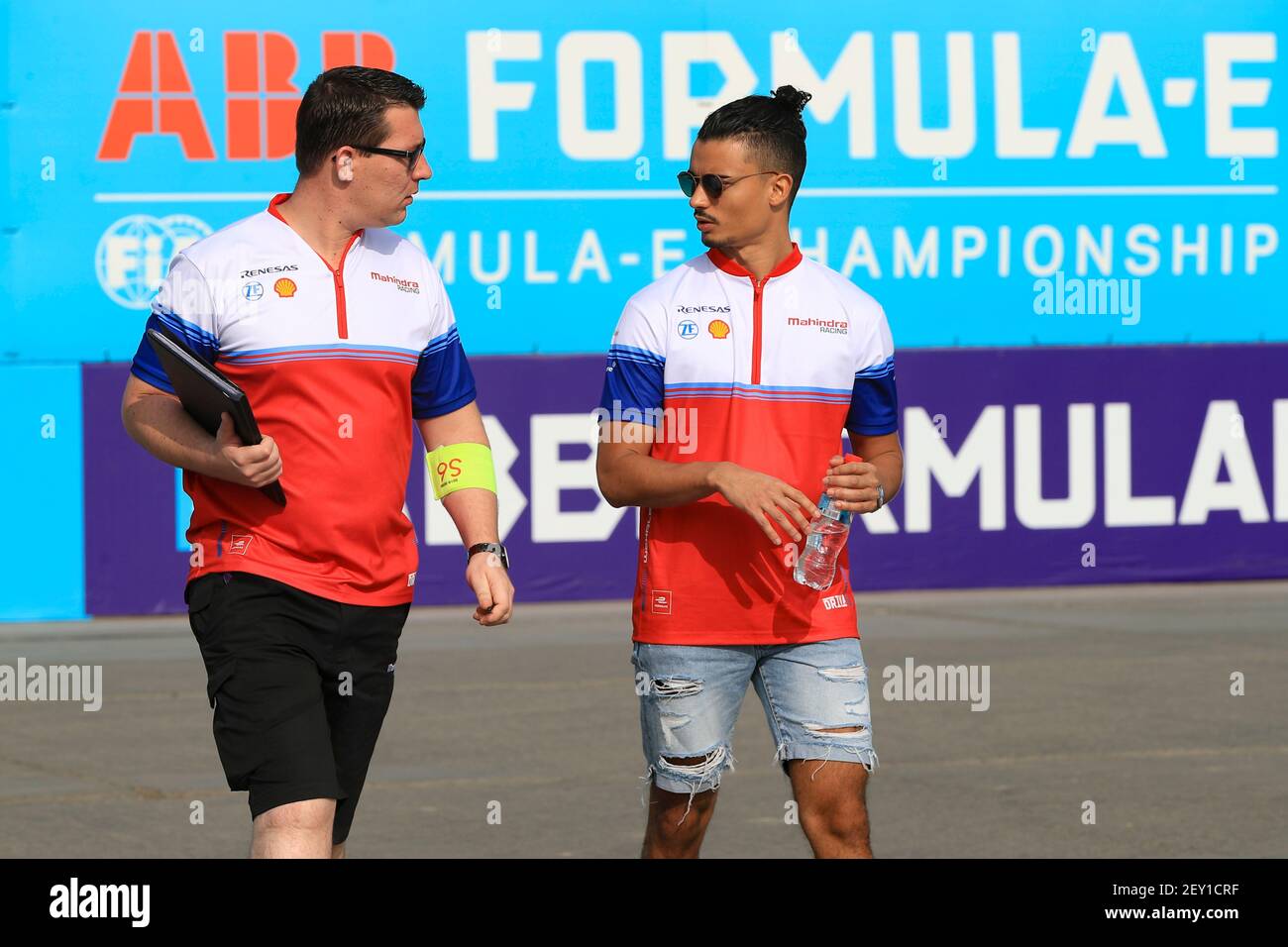 Combi Pilote Pascal Wehrlein Mahindra Racing – Saison 2018/2019 Avec Visière