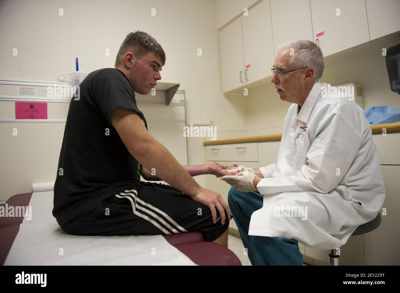 Dr. David Greenhalgh, Chief of Burns at Shriners Childrens Hospital