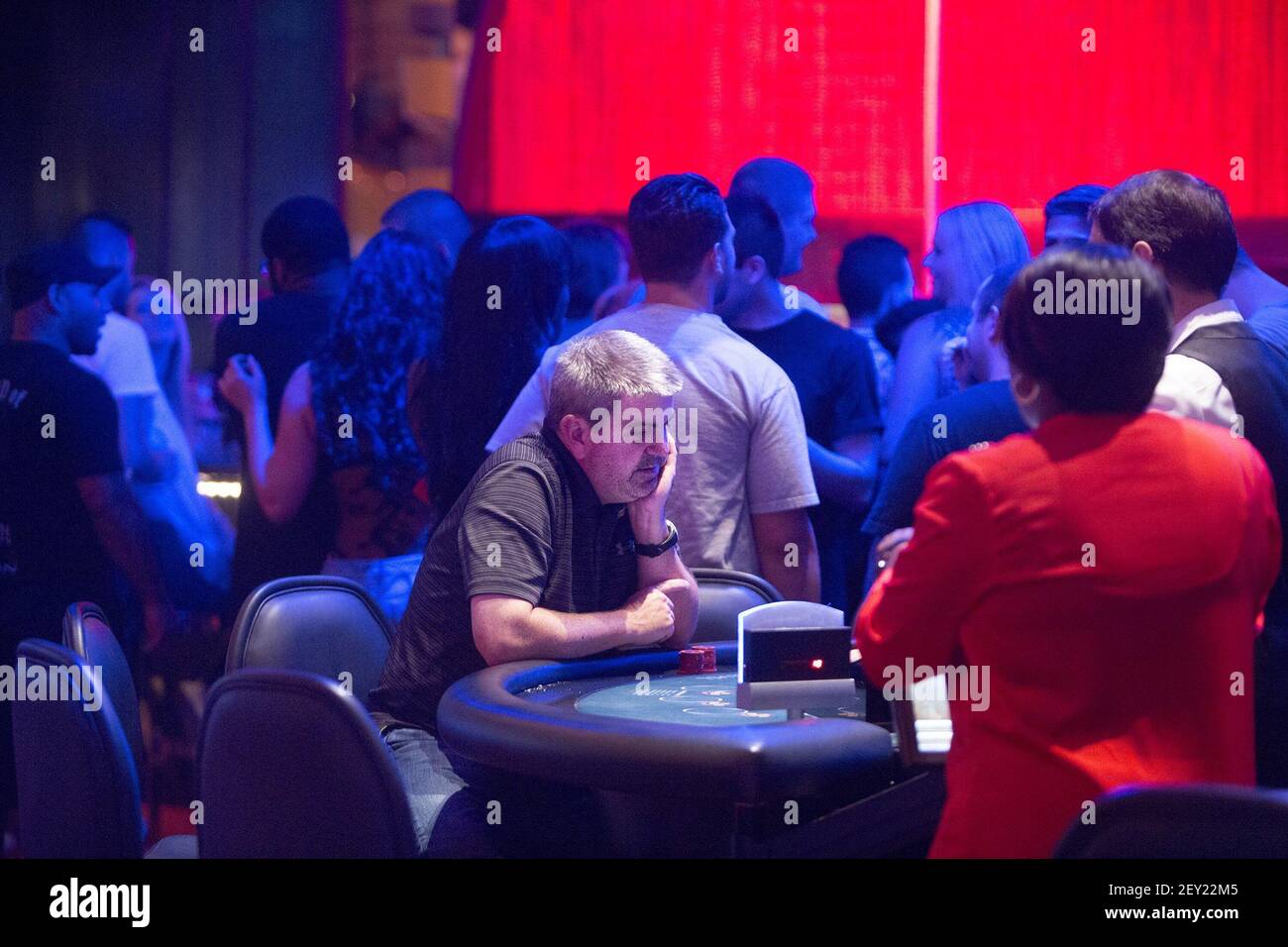 A black jack table High Resolution Stock Photography and Images Alamy