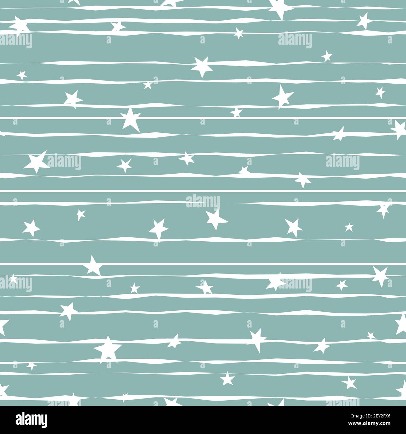 Seamless abstract pattern with little shabby stars and lines on powder ...