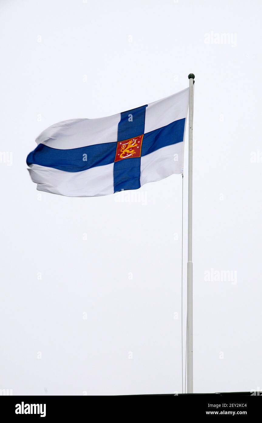 Finnish Flag Floating Stock Photos - 169 Images