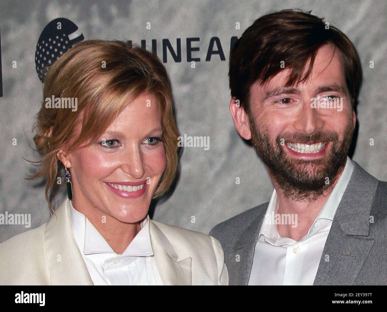 30 September 2014 - Los Angeles, California - Anna Gunn, David Tennant