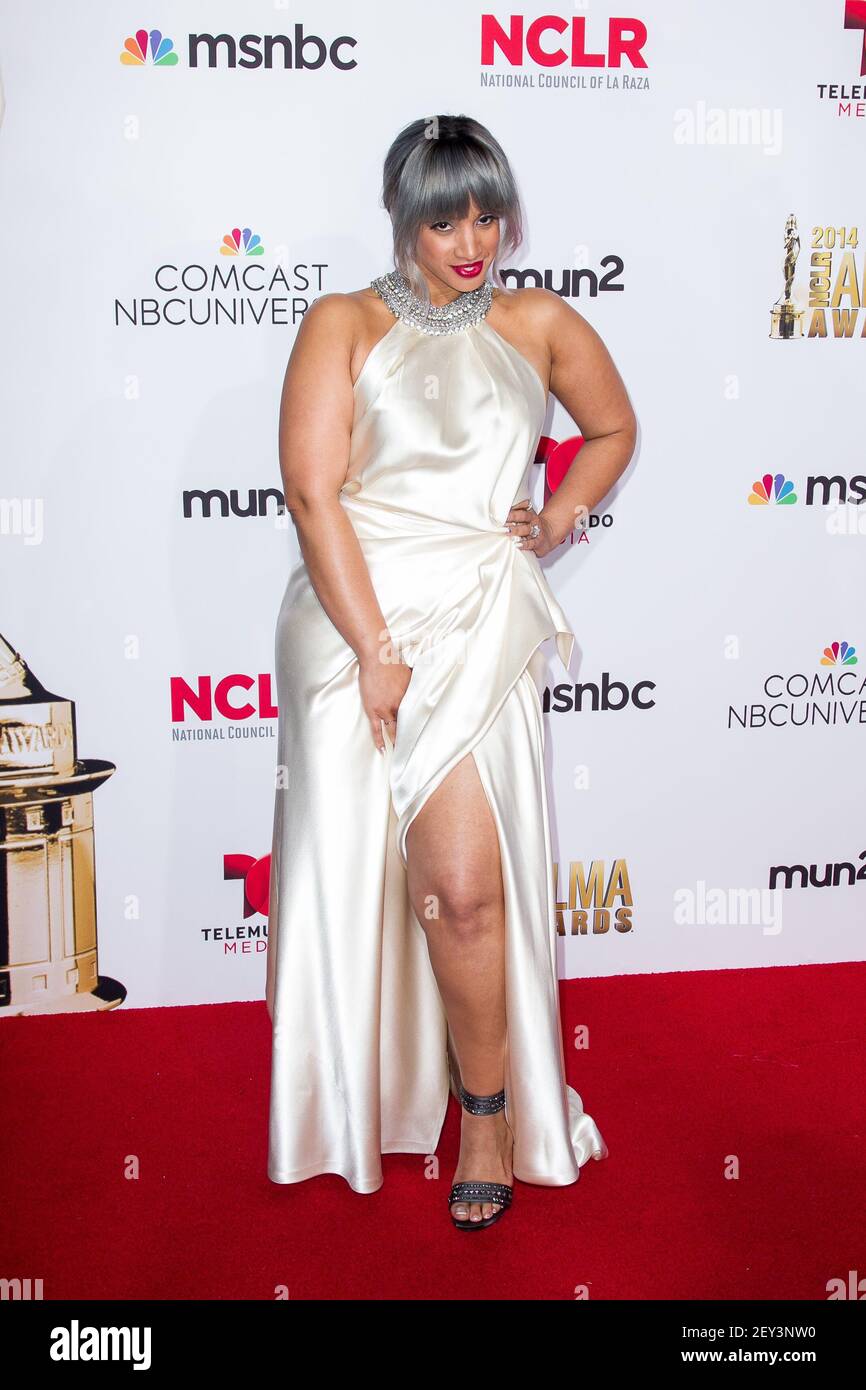 Dascha Polanco attends the 2014 NCLR ALMA Awards at the Pasadena Civic