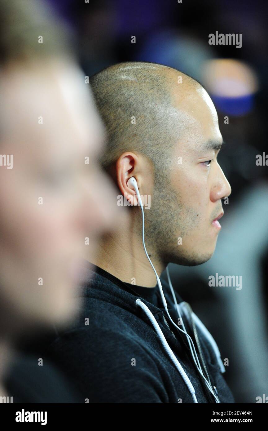 Harry Hong focuses during the final of the World Tetris Championships ...