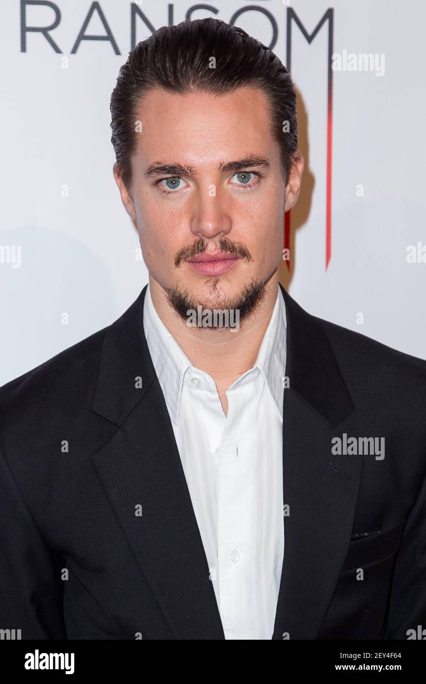 Alexander Dreymon attends the Los Angeles Premiere of "Blood Ransom