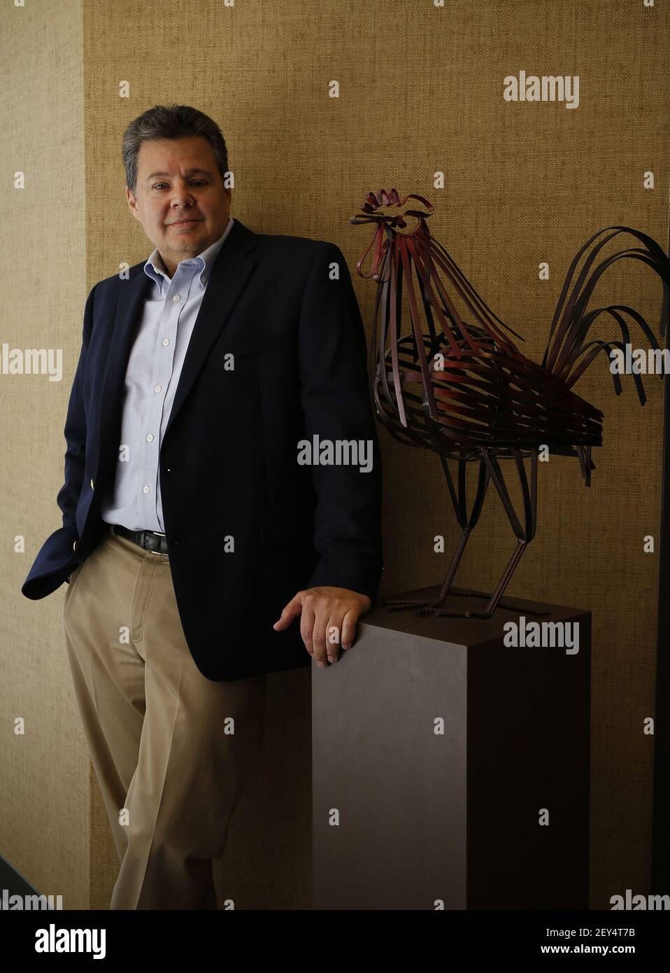 Joe Grendys, CEO of Koch Foods, poses for a portrait on Oct. 17, 2014