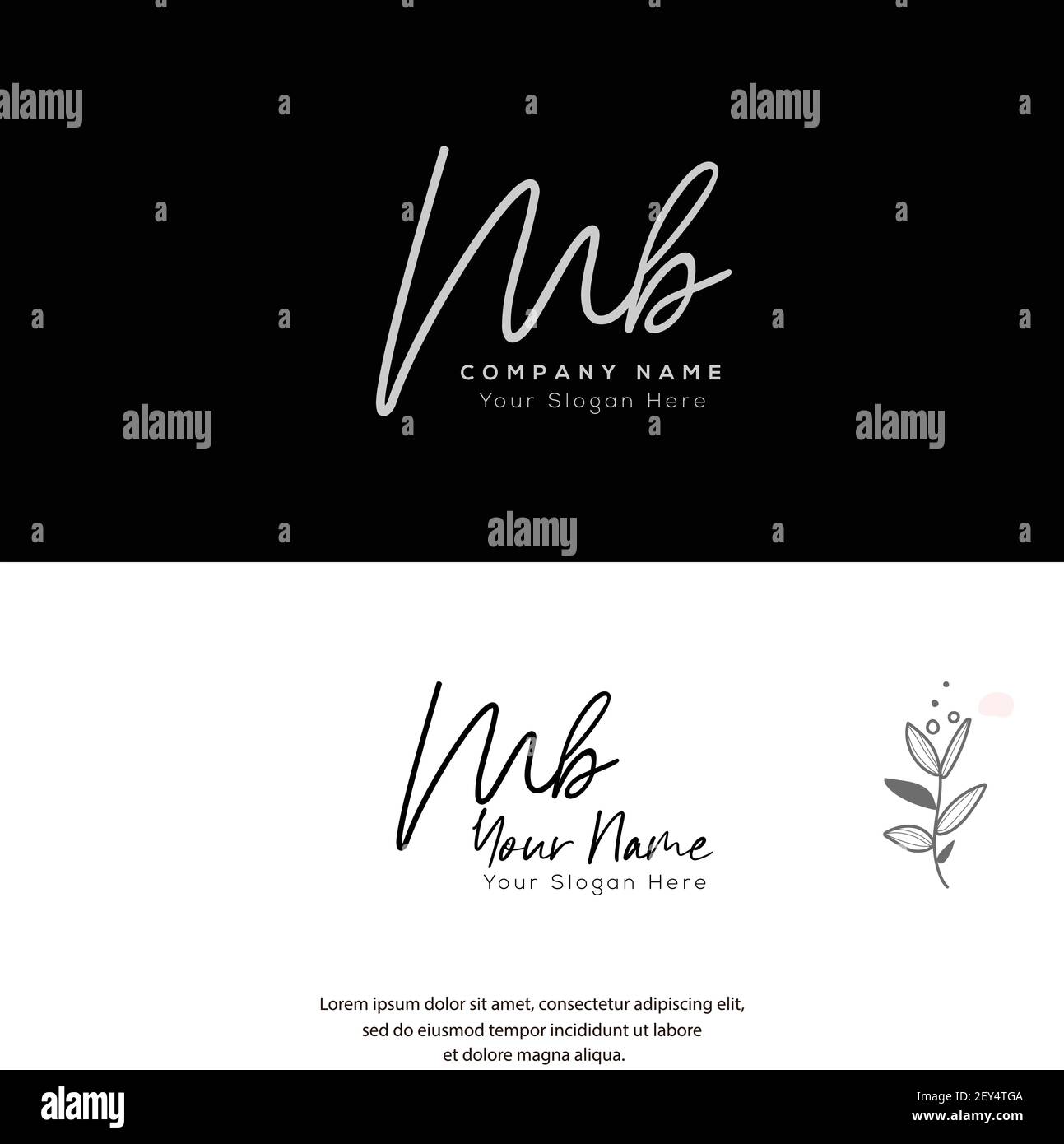 M M MM Initial letter handwriting and signature logo. Beauty vector initial  logo .Fashion, boutique, floral and botanical Stock Vector Image & Art -  Alamy