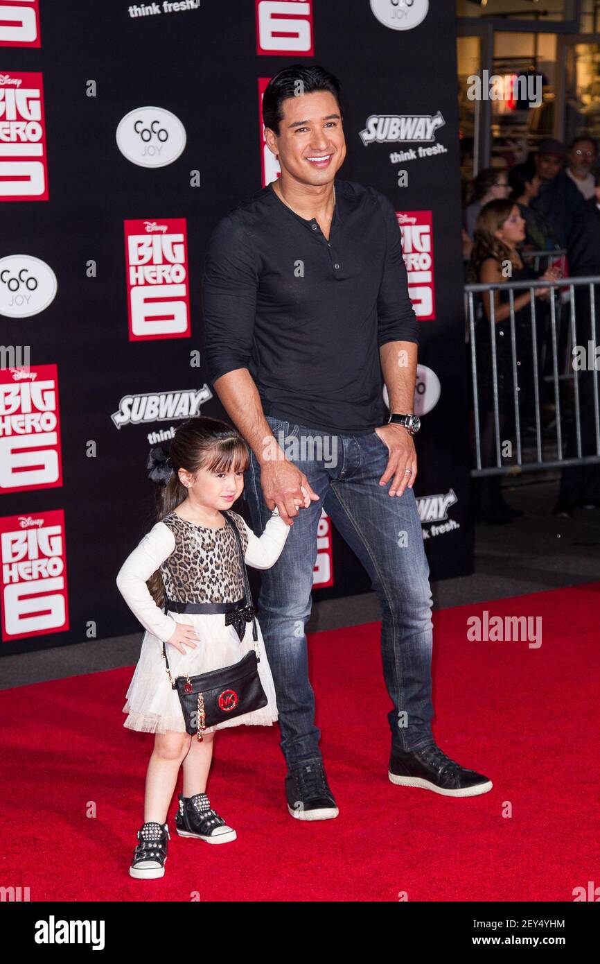 Gia Francesca Lopez, Mario Lopez attends the Los Angeles Premiere of