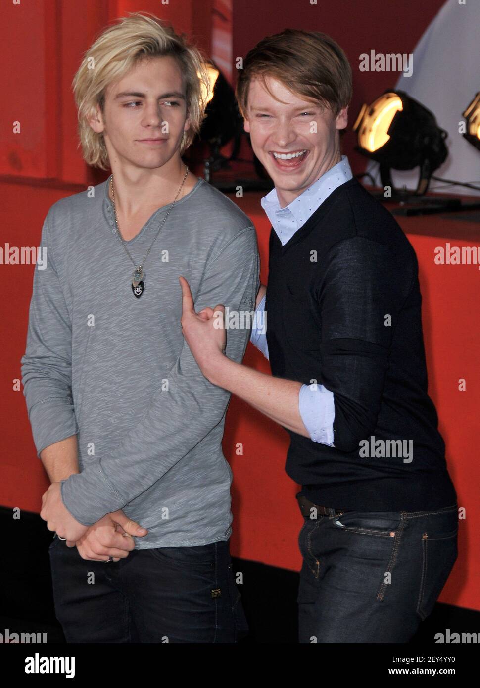 Ross Lynch And Calum Worthy