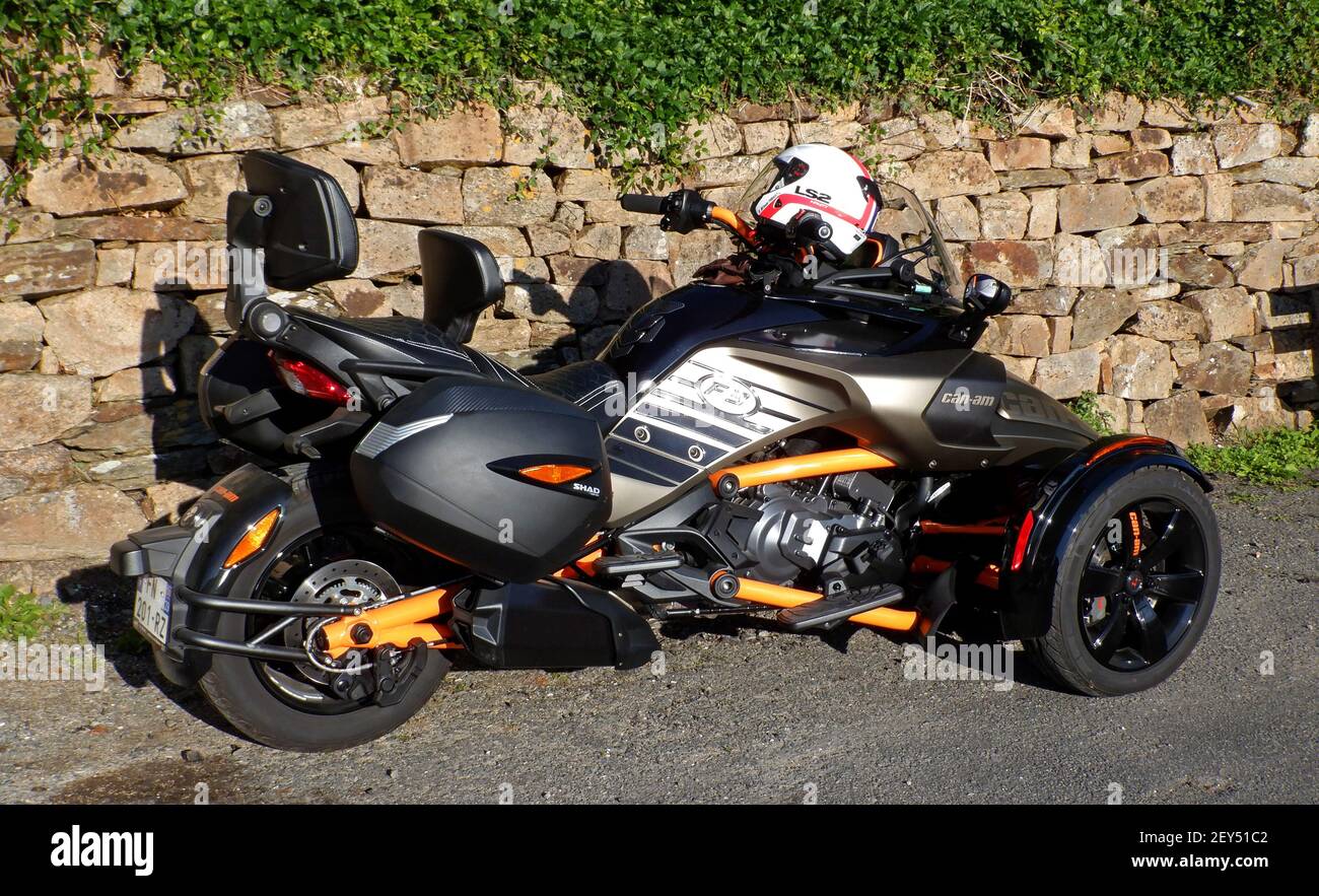 Can-Am Spyder F3 S Liquid Titanium Special Edition, Finistere