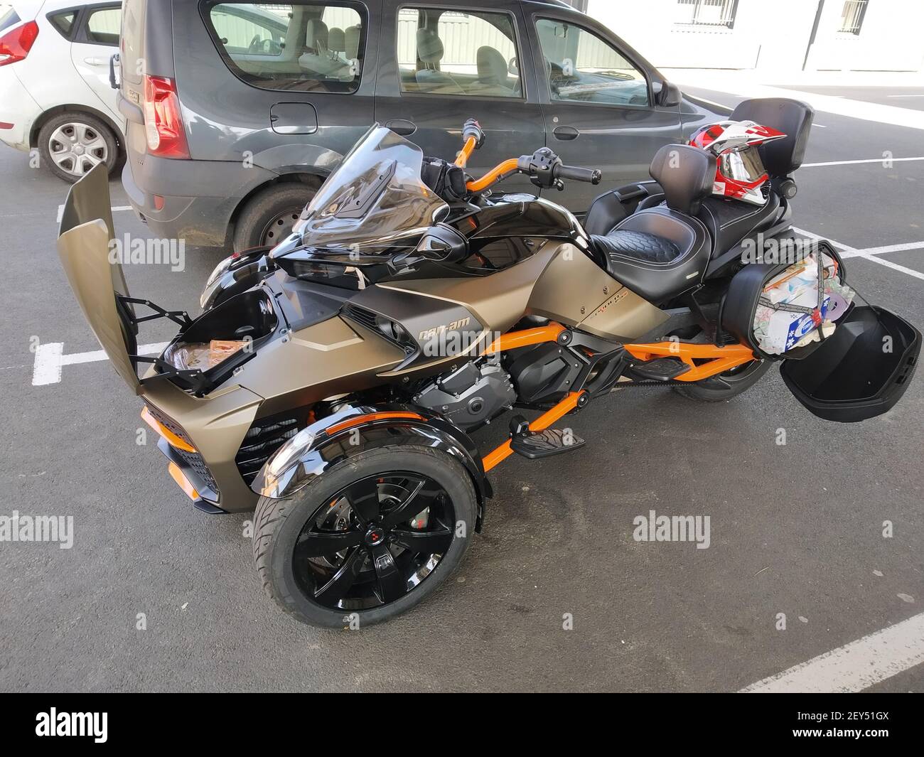 Can-Am Spyder F3 S Liquid Titanium Special Edition, Finistere