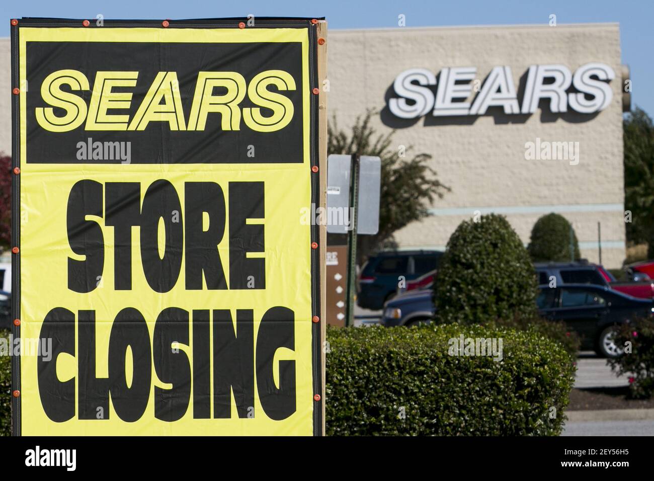 A Sears retail store with a