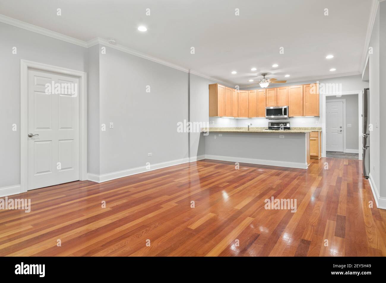 Residential Interior Stock Photo