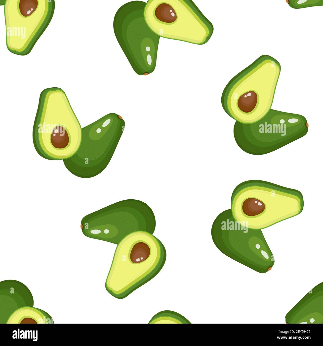 Avocado pattern seamless Stock Vector Image & Art - Alamy