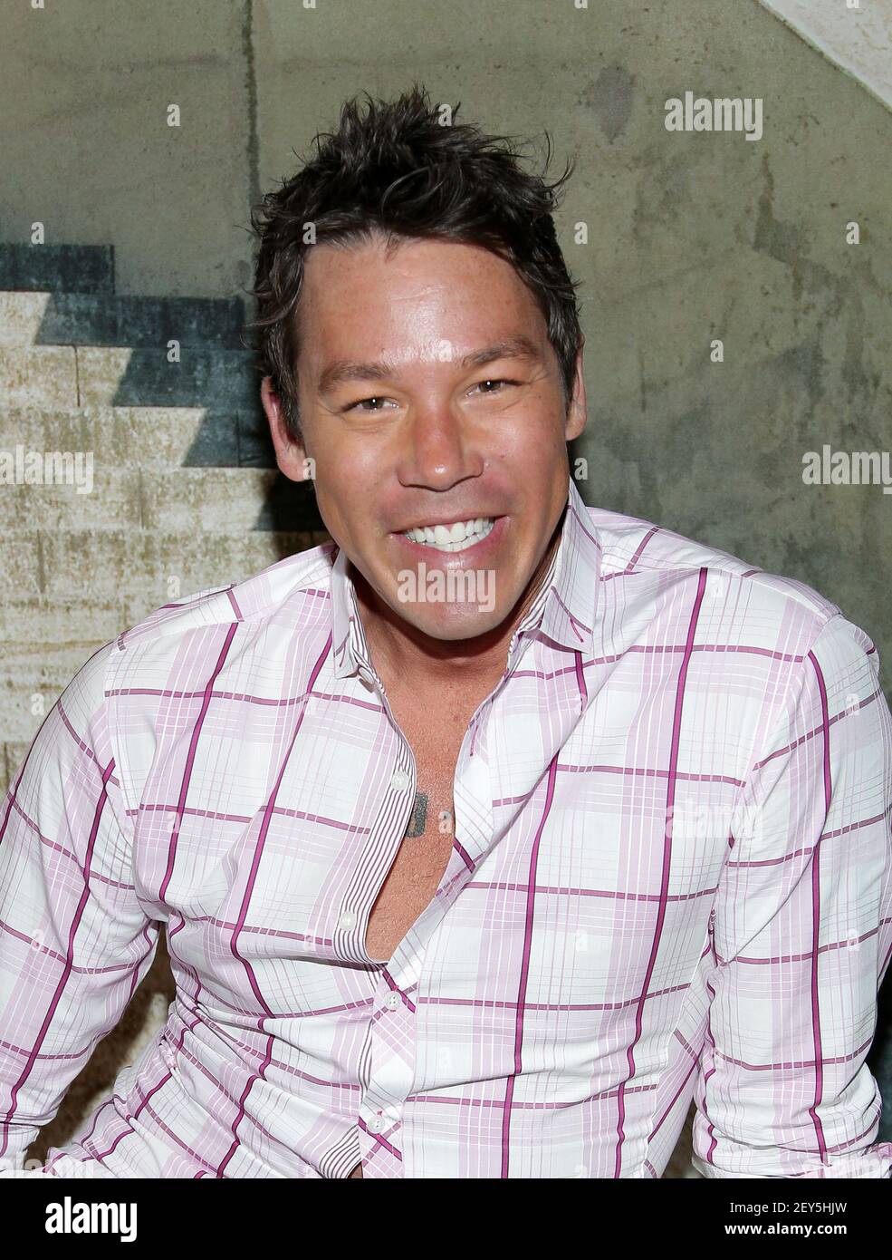 Designer And HGTV Personality David Bromstad Attends The Grand Opening Of Casagio Italian