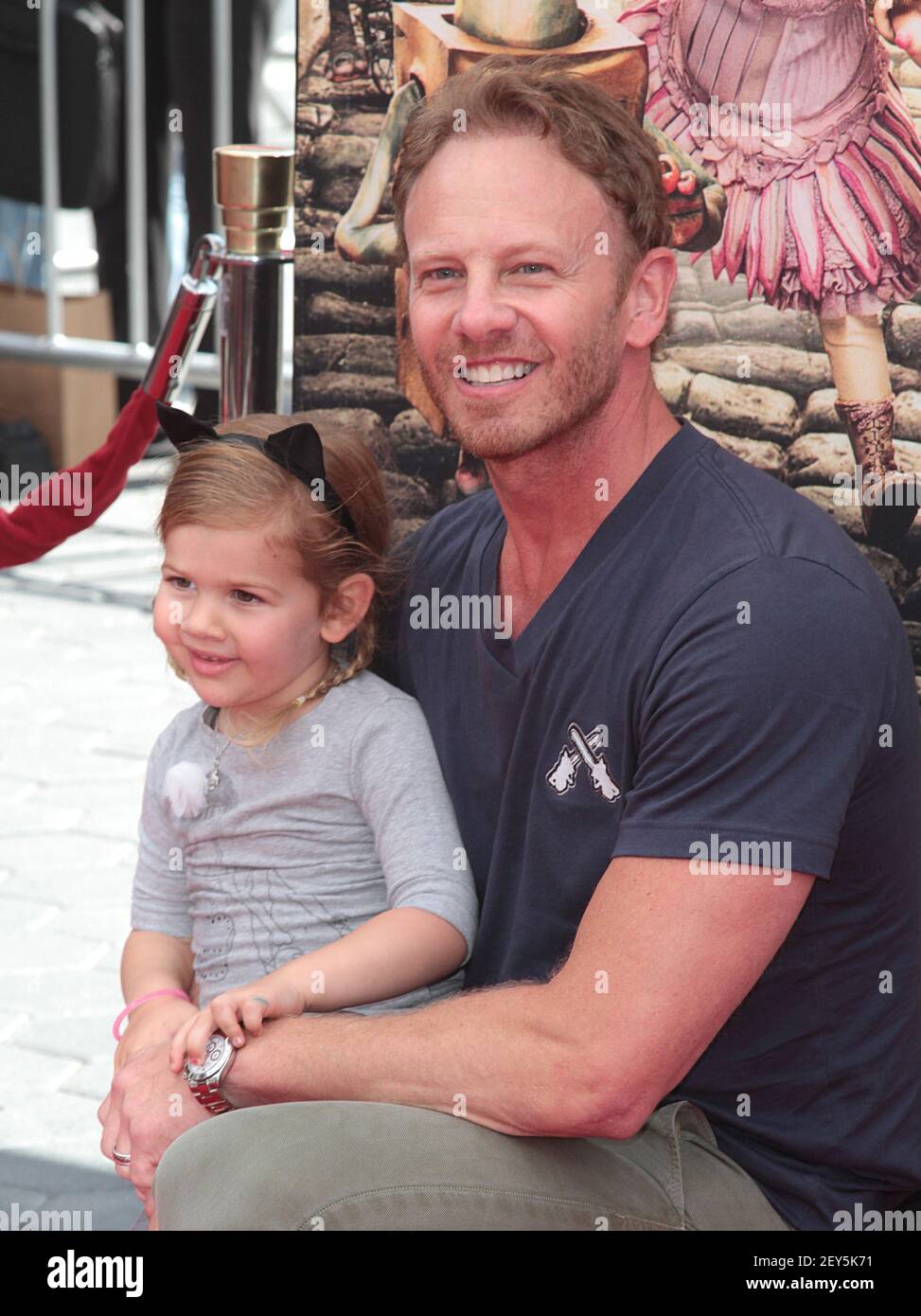 Ian ziering attends the los angeles premiere of the box trolls held