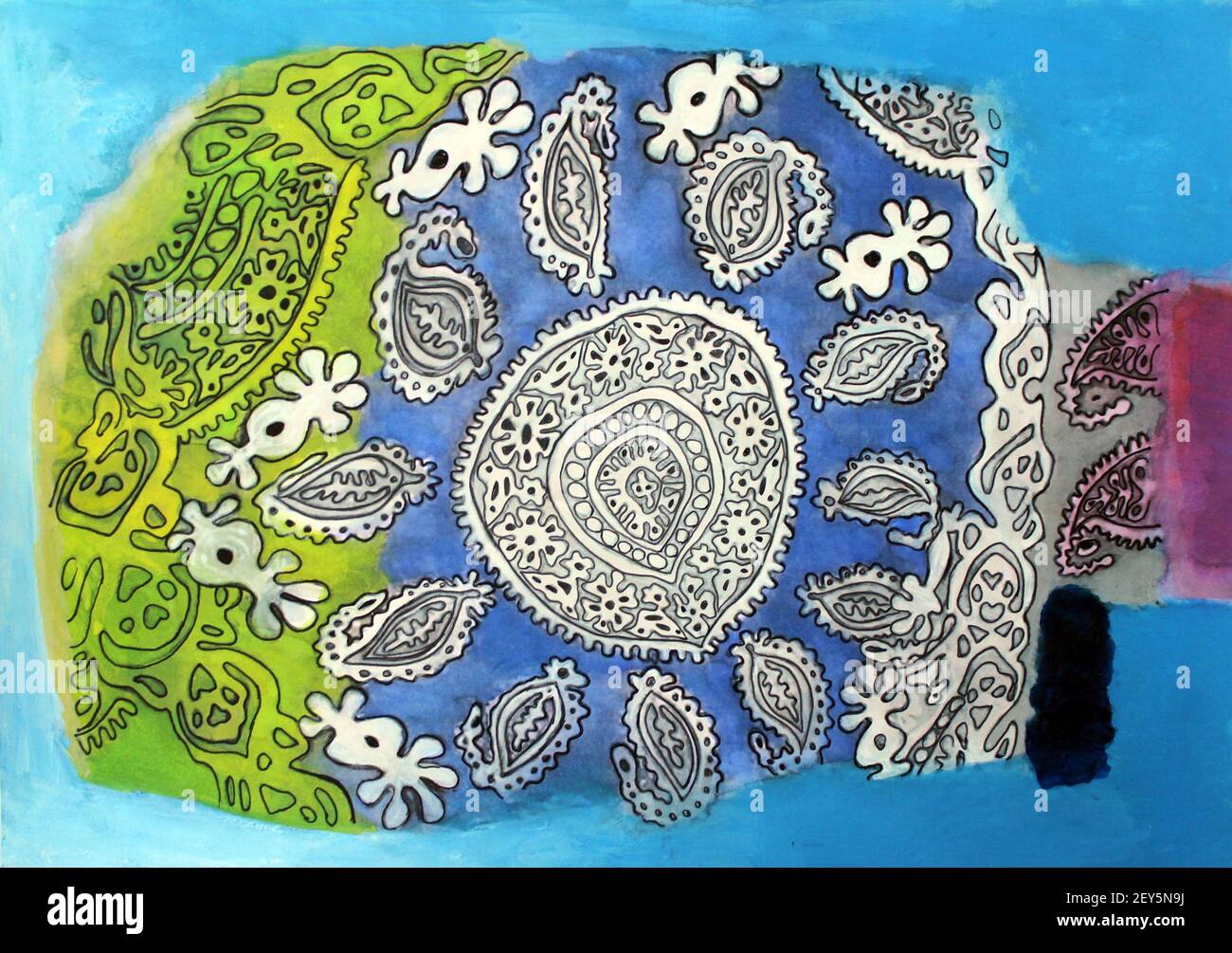 Traditional textile pattern hi-res stock photography and images - Alamy