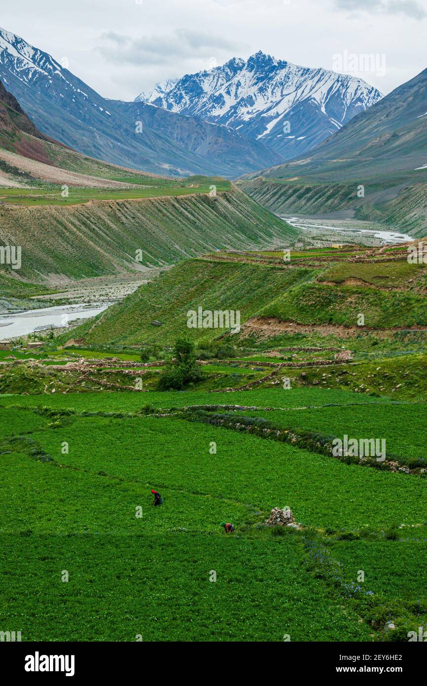 Different views of the Pin Valley Stock Photo - Alamy