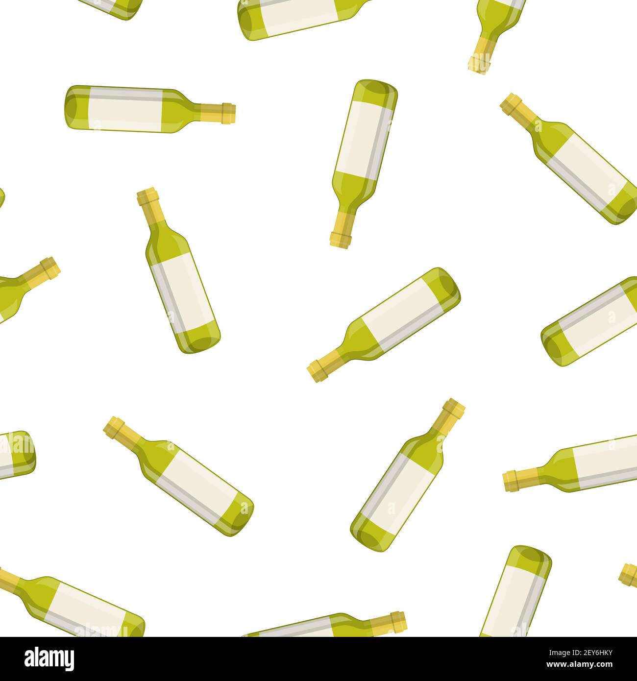 bottle of wine isolated on white background Stock Vector Image & Art ...
