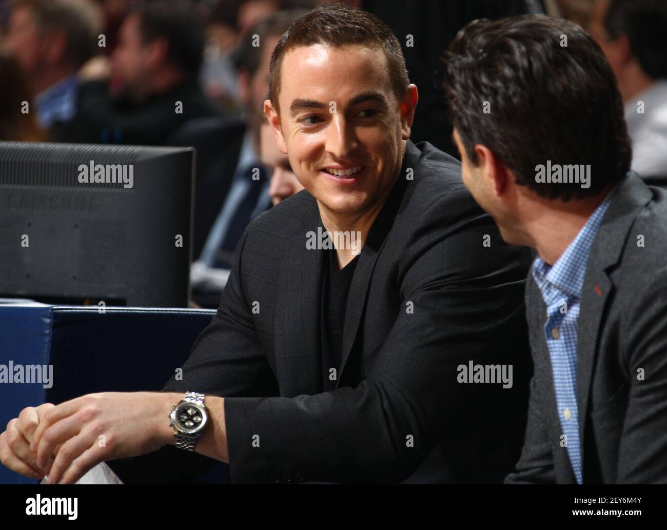 Memphis Grizzlies controlling owner Robert Pera during the game