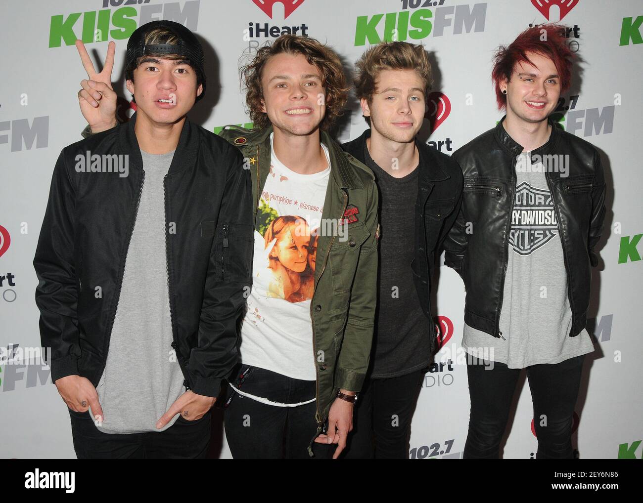 5 December 2014 - Los Angeles, California - Calum Hood, Ashton Irwin, Luke  Hemmings, Michael Clifford, 5 Seconds