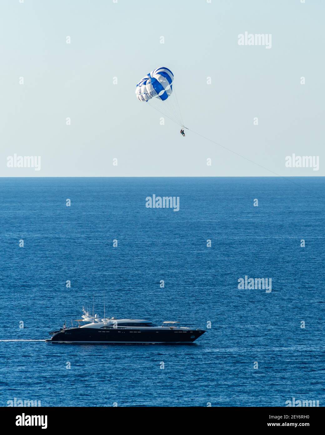 Beautiful shot boat in sea hi-res stock photography and images - Alamy