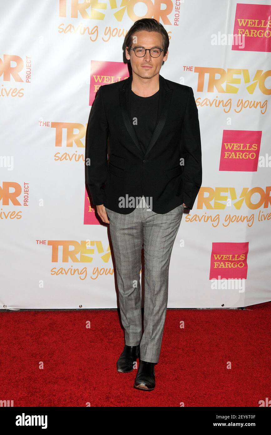 7 December 2014 - Hollywood, California - Kevin Zegers. The Trevor  Project's TrevorLive Los Angeles Benefit 2014 held at the Hollywood  Palladium. Photo Credit: Byron Purvis/AdMedia/Sipa USA Stock Photo - Alamy, image size:866x1390