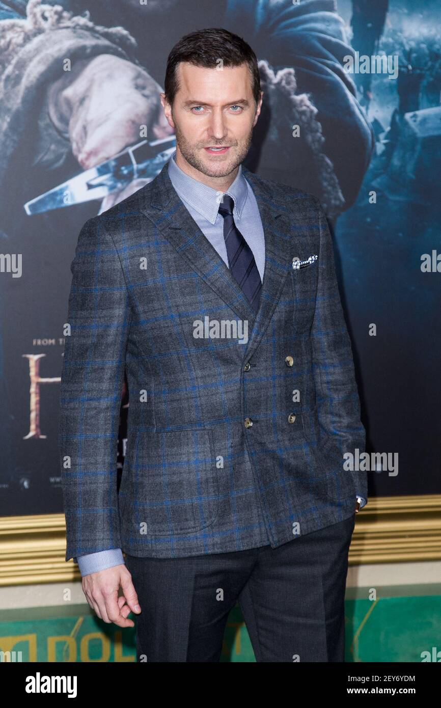 Richard Armitage attends the Los Angeles Premiere of "The Hobbit: The