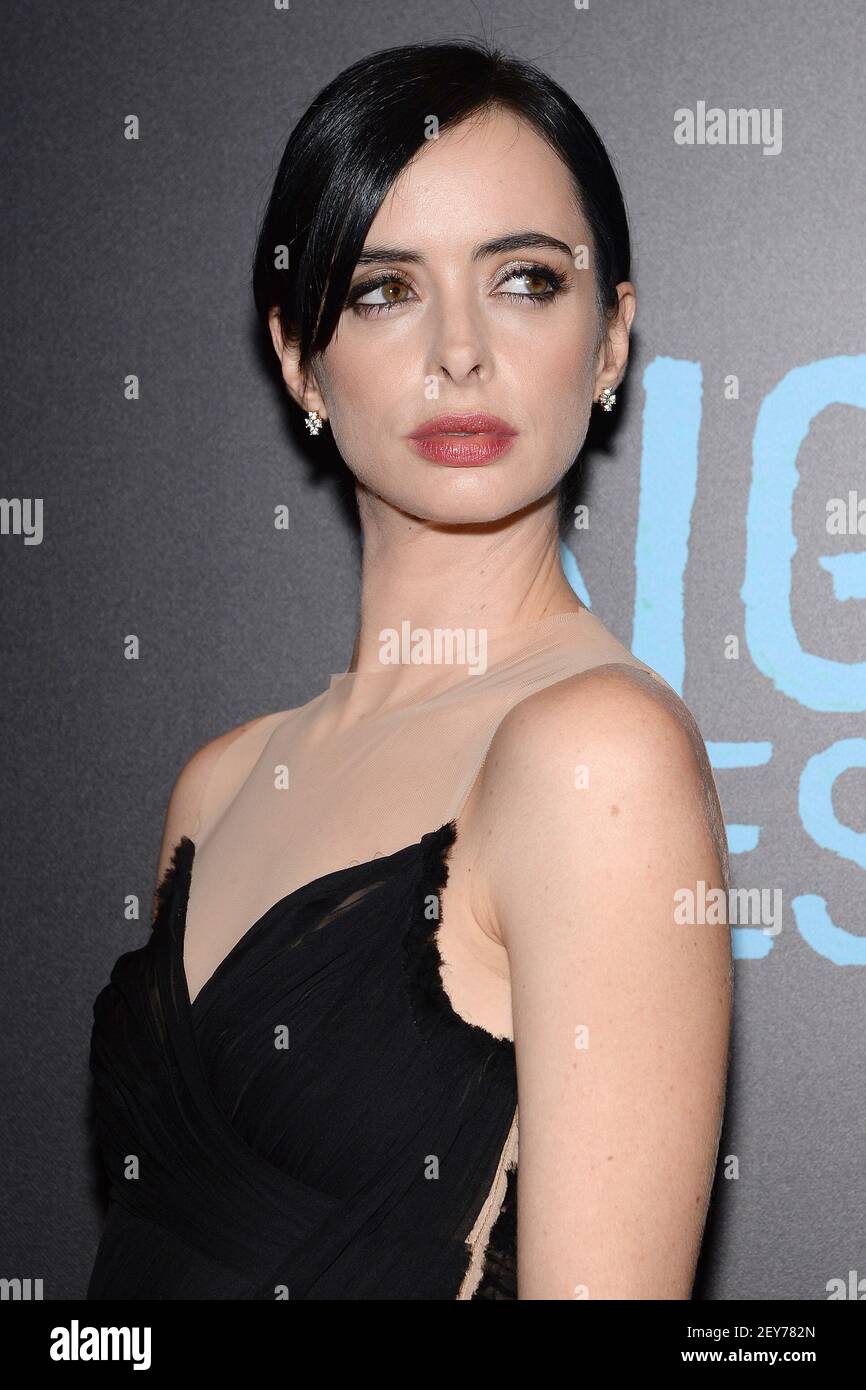 Actress Krysten Ritter attends The New York Premiere of "BIG EYES" at the  Museum of Modern Art in New York, NY, on December 15, 2014. (Photo by  Anthony Behar) *** Please Use