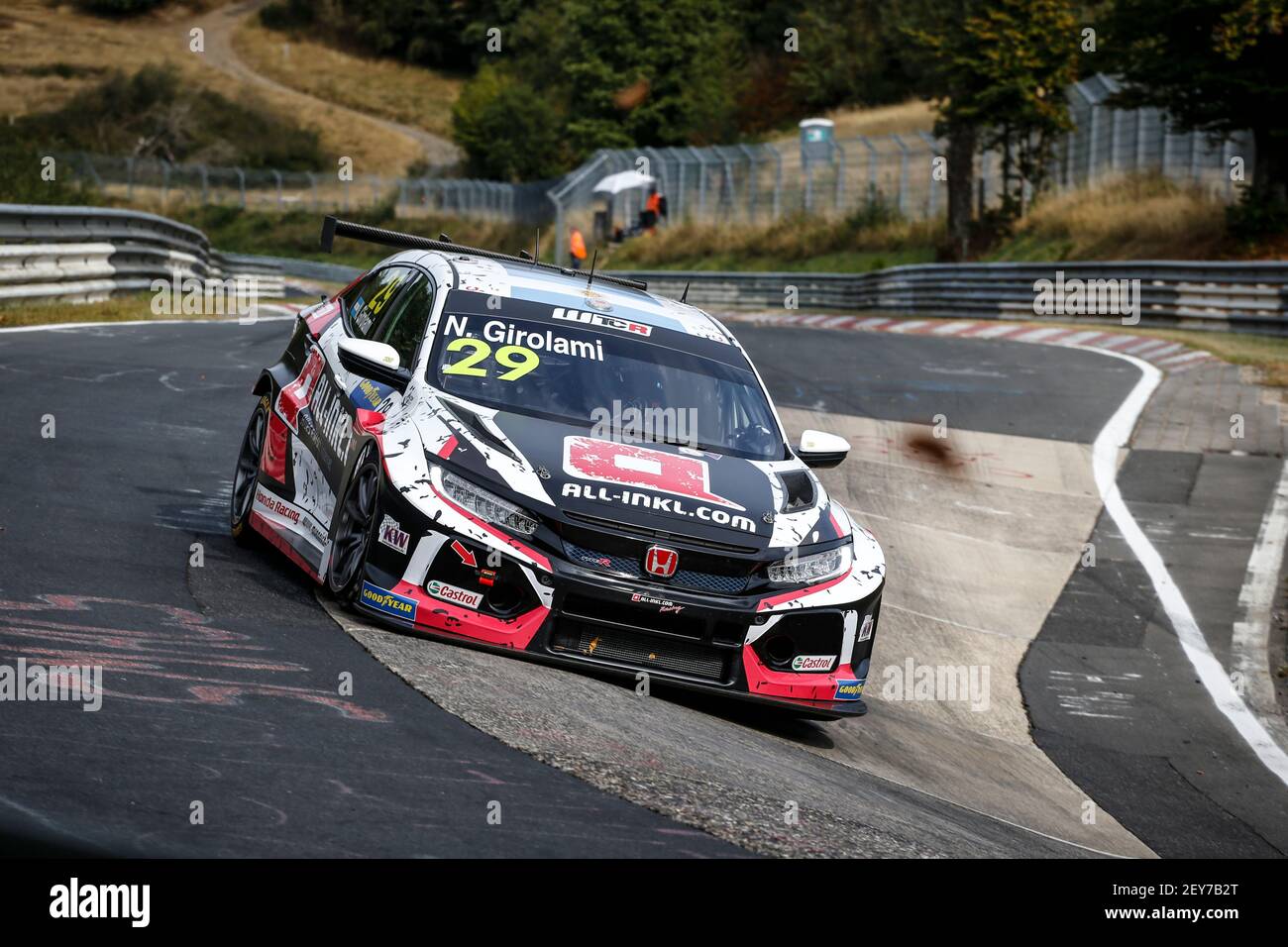 29 Girolami Nestor (arg), ALL-INKL.DE Munnich Motorsport, Honda Civic TCR,  action during the 2020 FIA WTCR Race of Germany, 2nd round of the 2020 FIA  World Touring Car Cup, on the Nurburgring