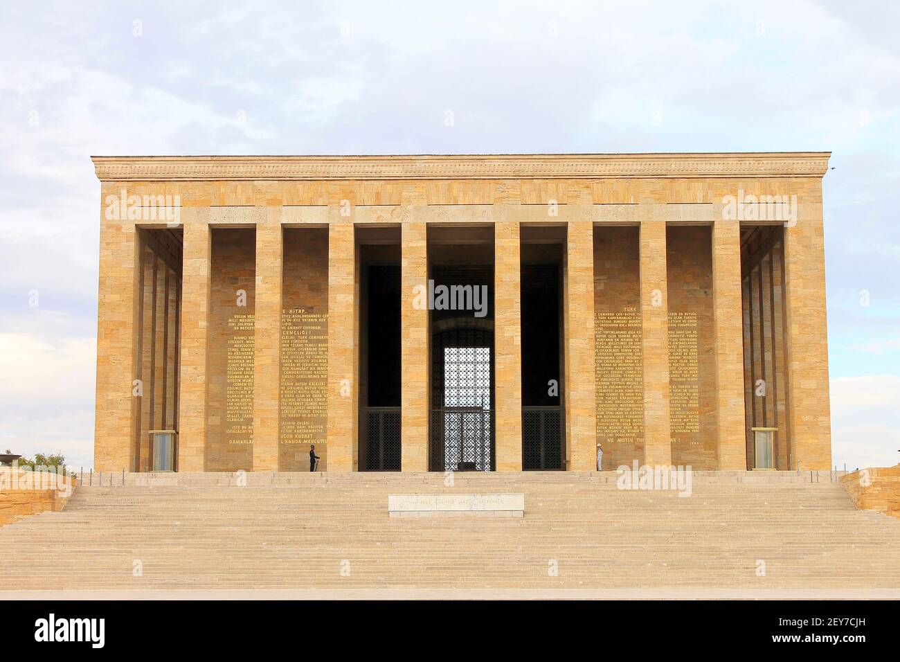 Anitkabir - mausoleum of Mustafa Kemal Ataturk, the first Turkish ...