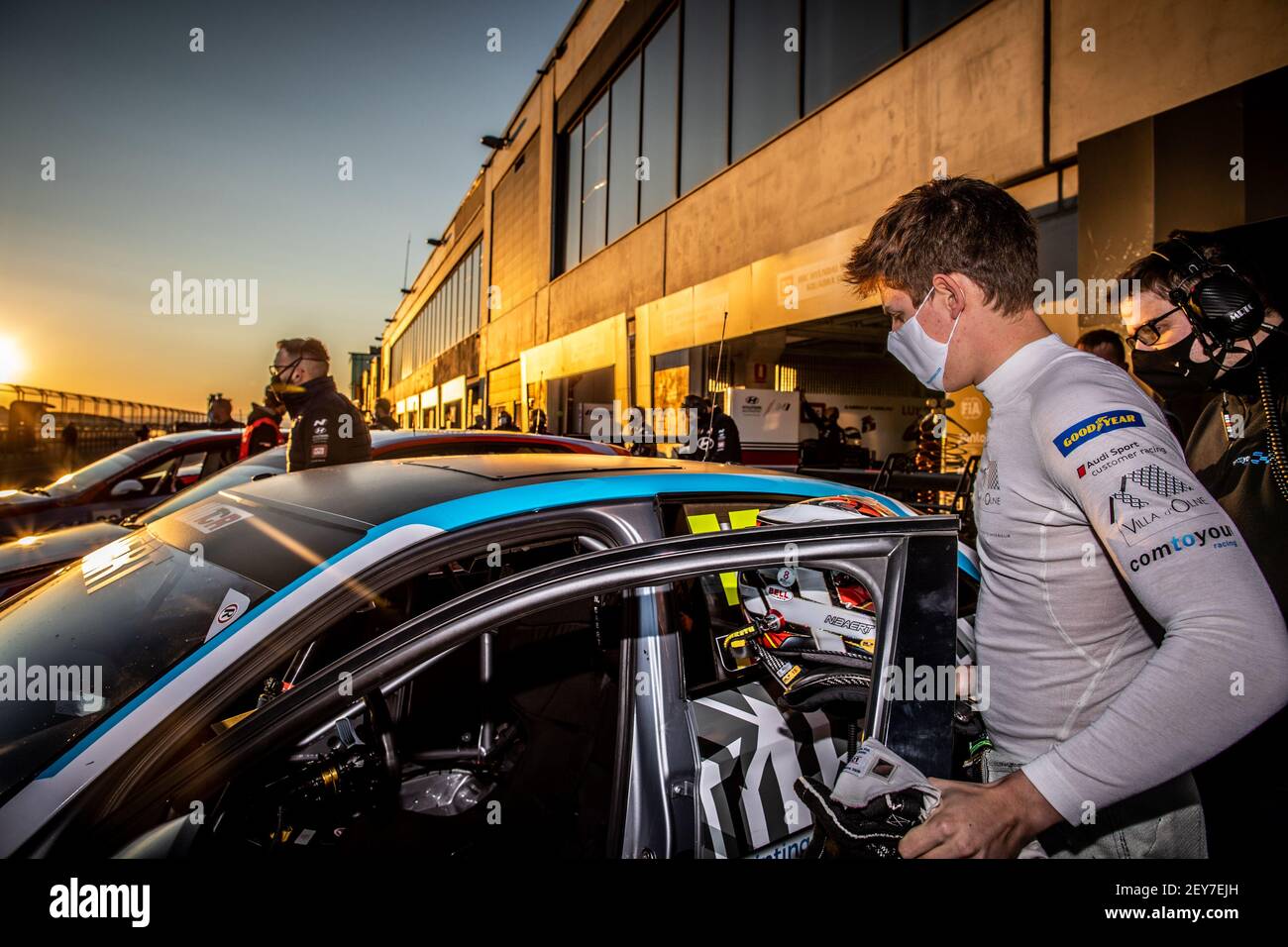 Baert Nicolas (bel), Comtoyou Racing, Audi LMS, portrait during the 2020 FIA WTCR Race of Spain, 5th round of the 2020 FIA World Touring Car Cup, on the Ciudad del Motor de Aragón, from October 30 to November 1, 2020 in Alcañiz, Aragon, Spain - Photo Frédéric Le Floc'h / DPPI Stock Photo
