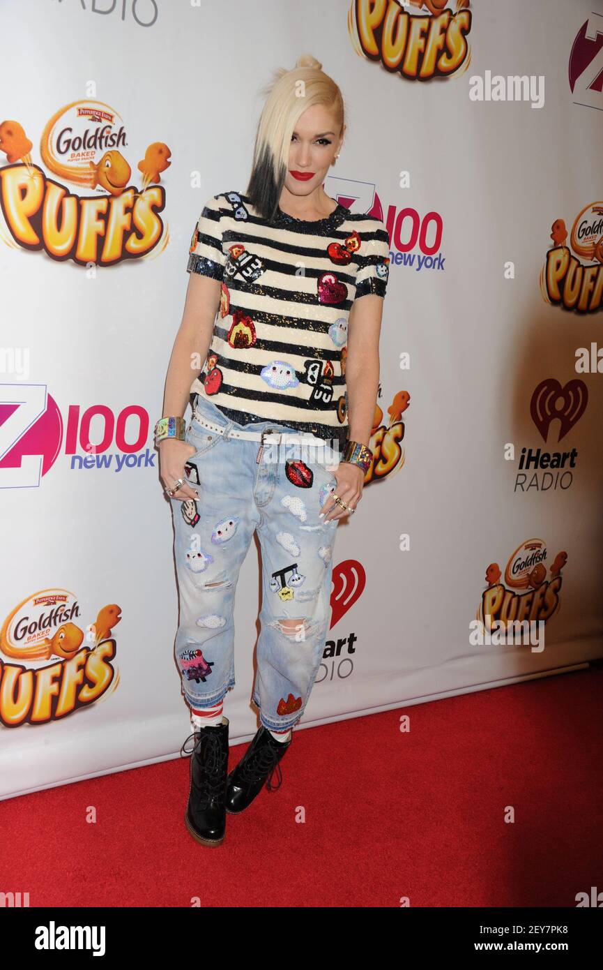 Gwen Stefani attends Z100's Jingle Bell 2014, held at Madison Square