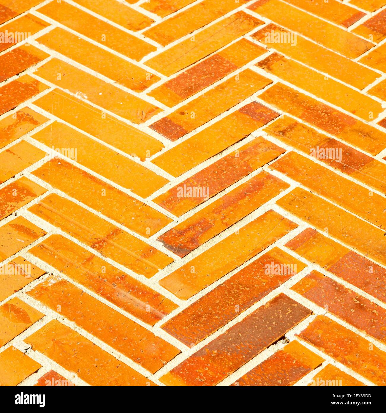 Brick in italy old wall and texture material the background Stock Photo