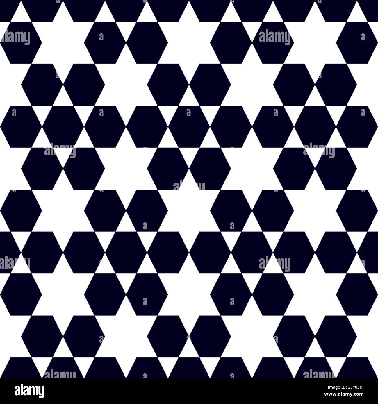 Seamless pattern with red stars. Monochrome Background Stock Vector