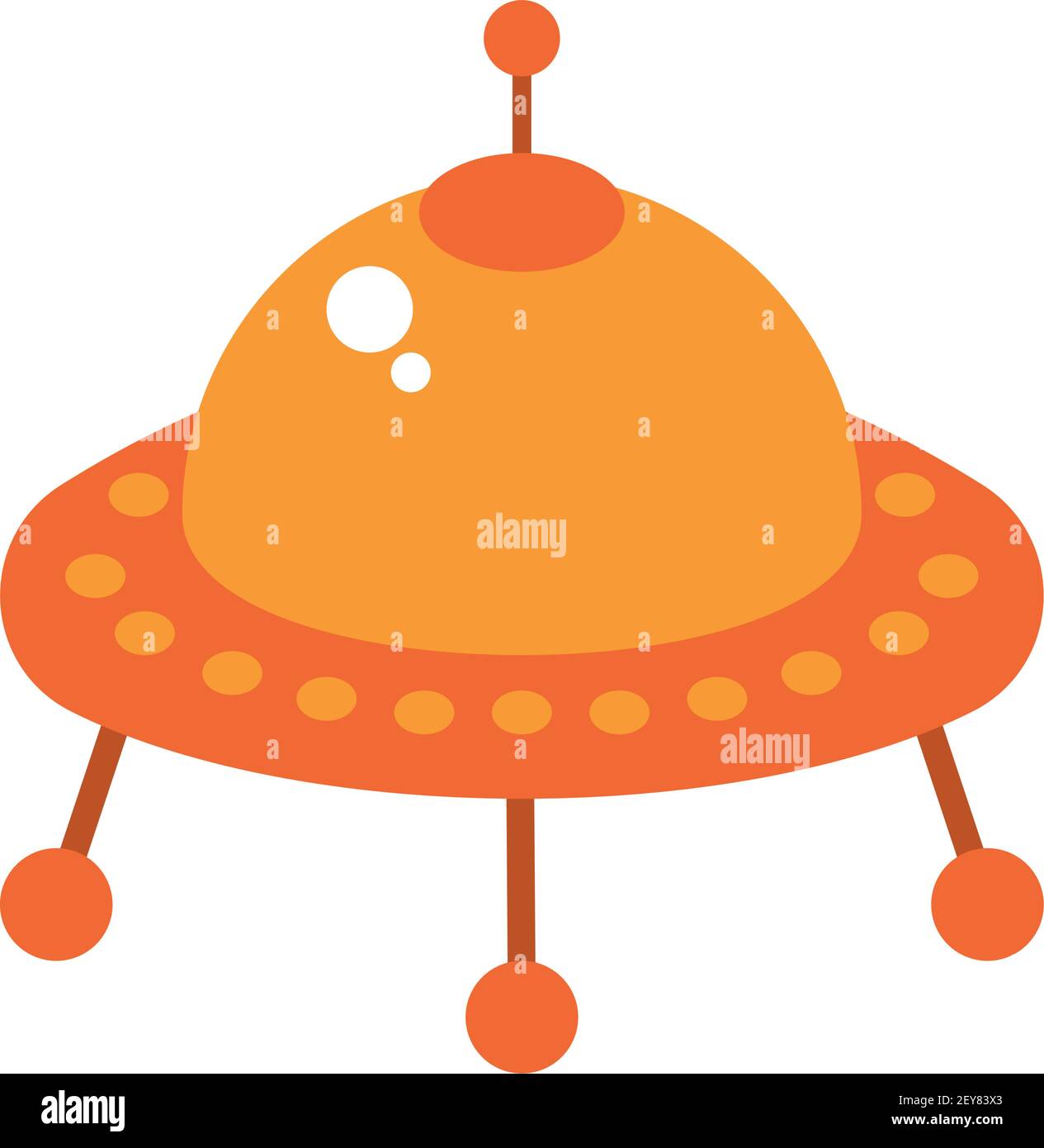 cute space ufo Stock Vector Image & Art - Alamy