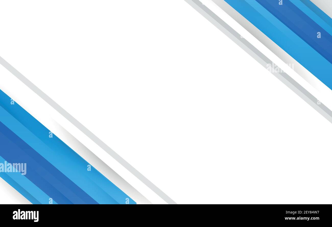 Abstract blue lines on white background - Vector illustration Stock ...