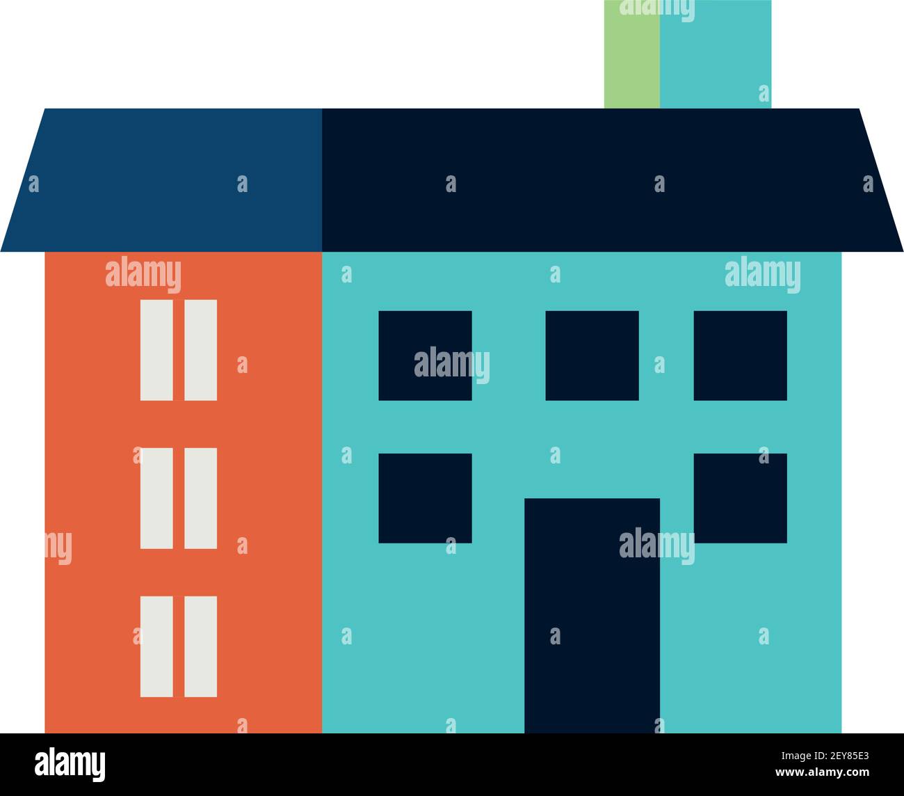 building three story Stock Vector Image & Art - Alamy