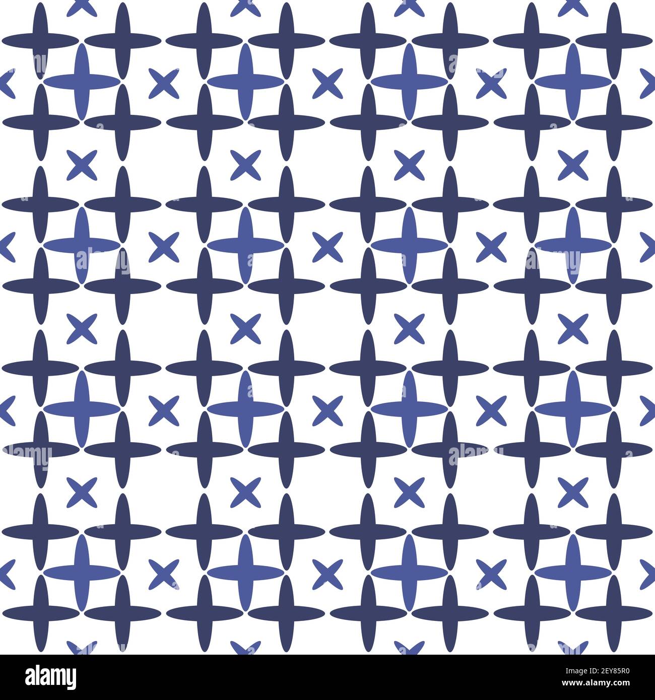 Seamless pattern with stars. Monochrome Background Stock Vector