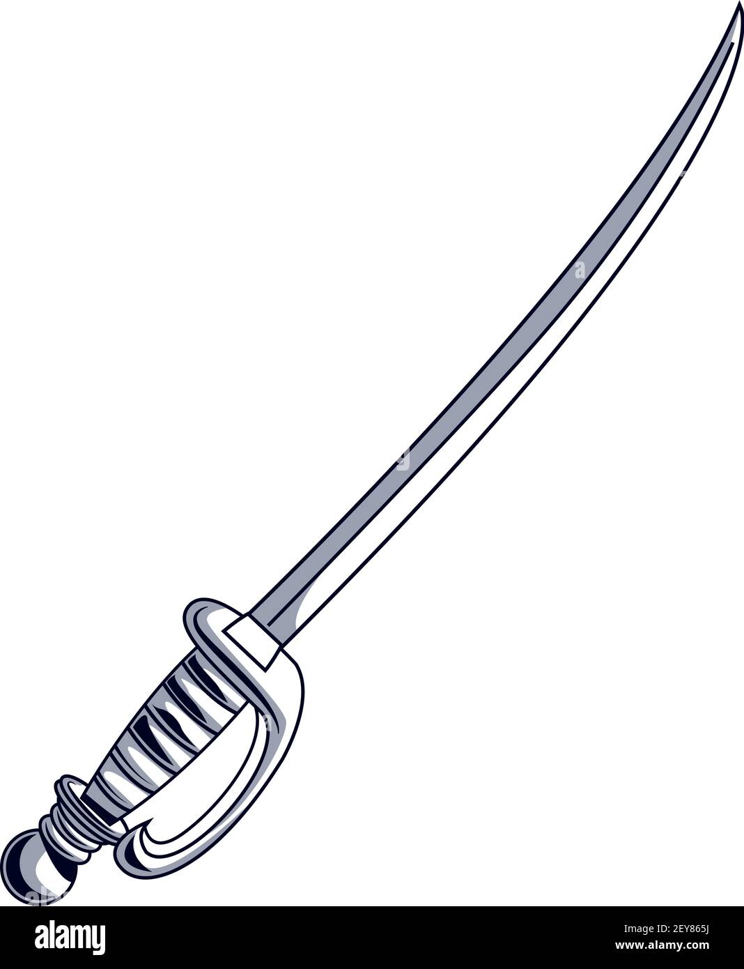 Sword Weapon Drawn Stock Vector Image And Art Alamy