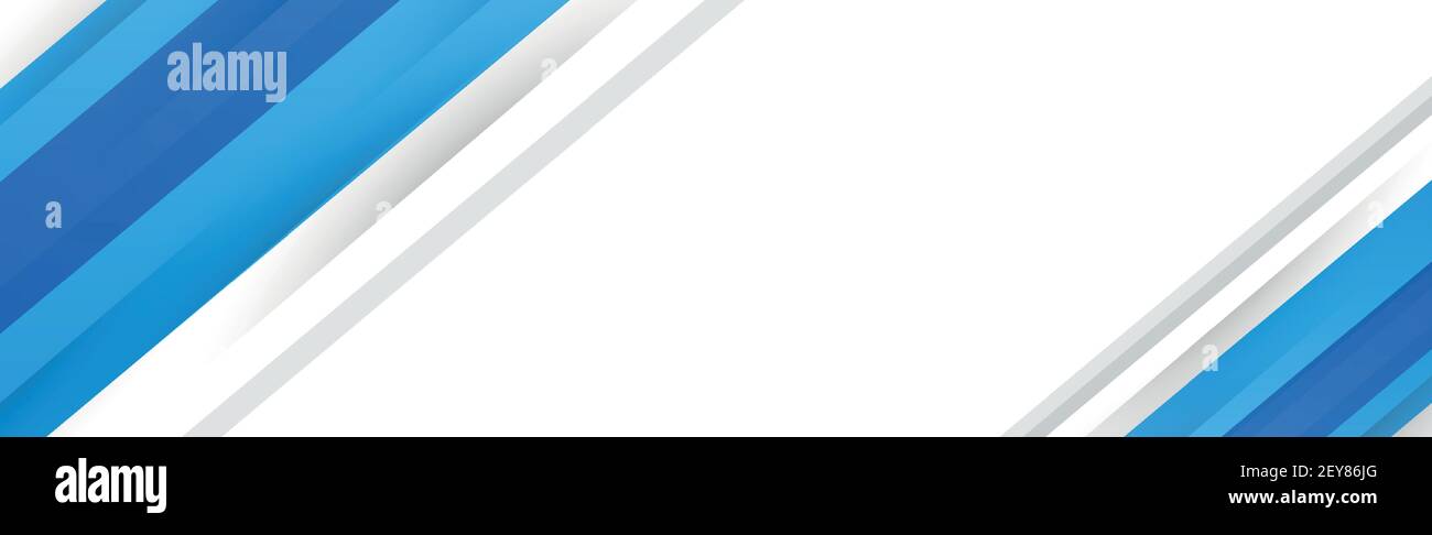 Abstract blue lines on white background - Vector illustration Stock ...