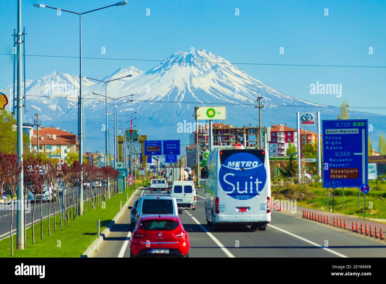 European route E 90 is an AClass WestEast European route, extending