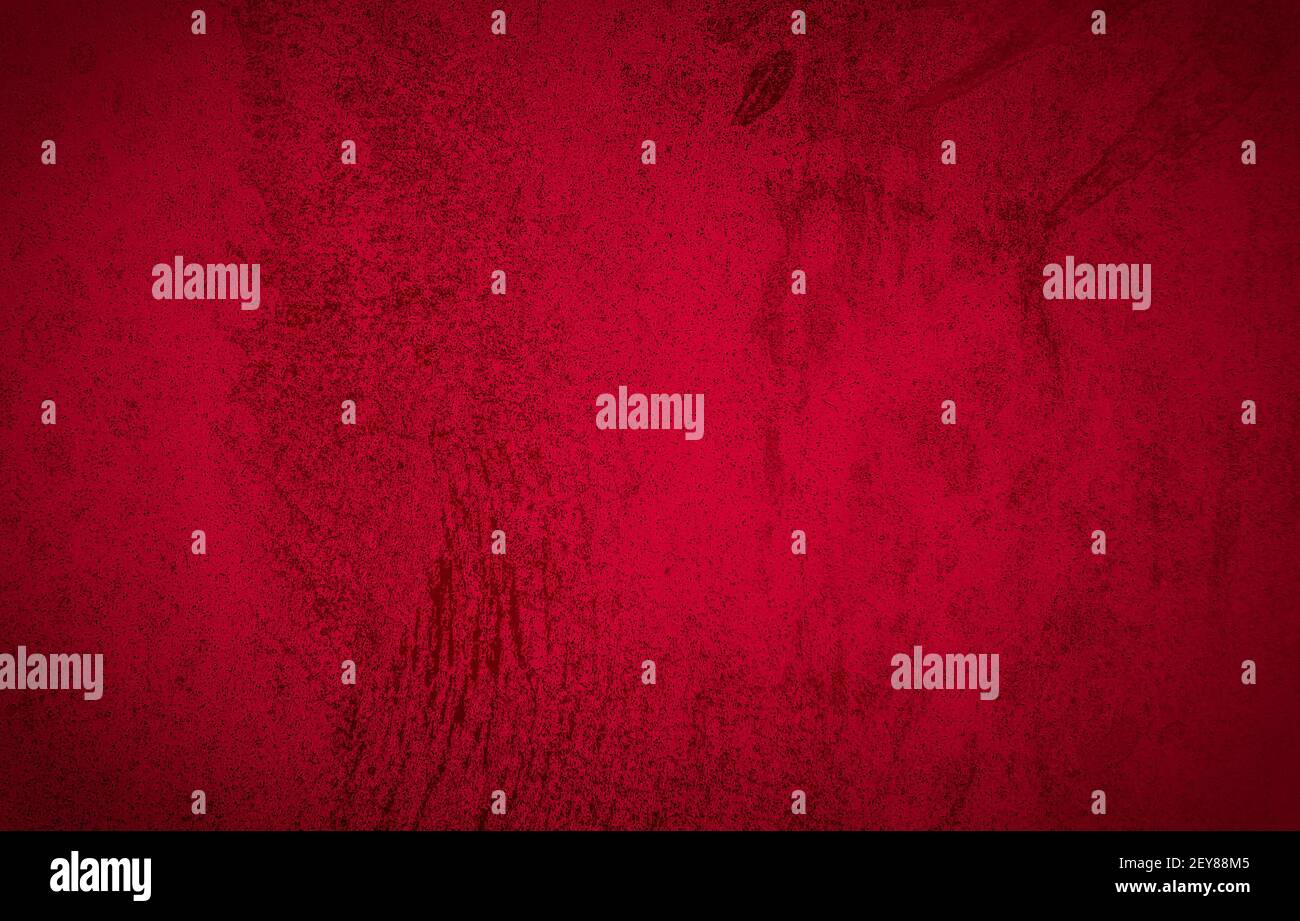 Abstract red wall background texture of an old cement wall Stock Photo