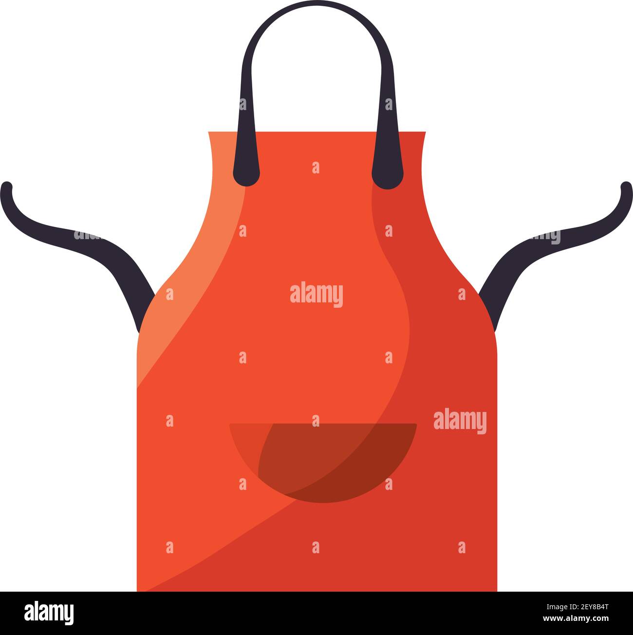 aprom kitchen accessory Stock Vector