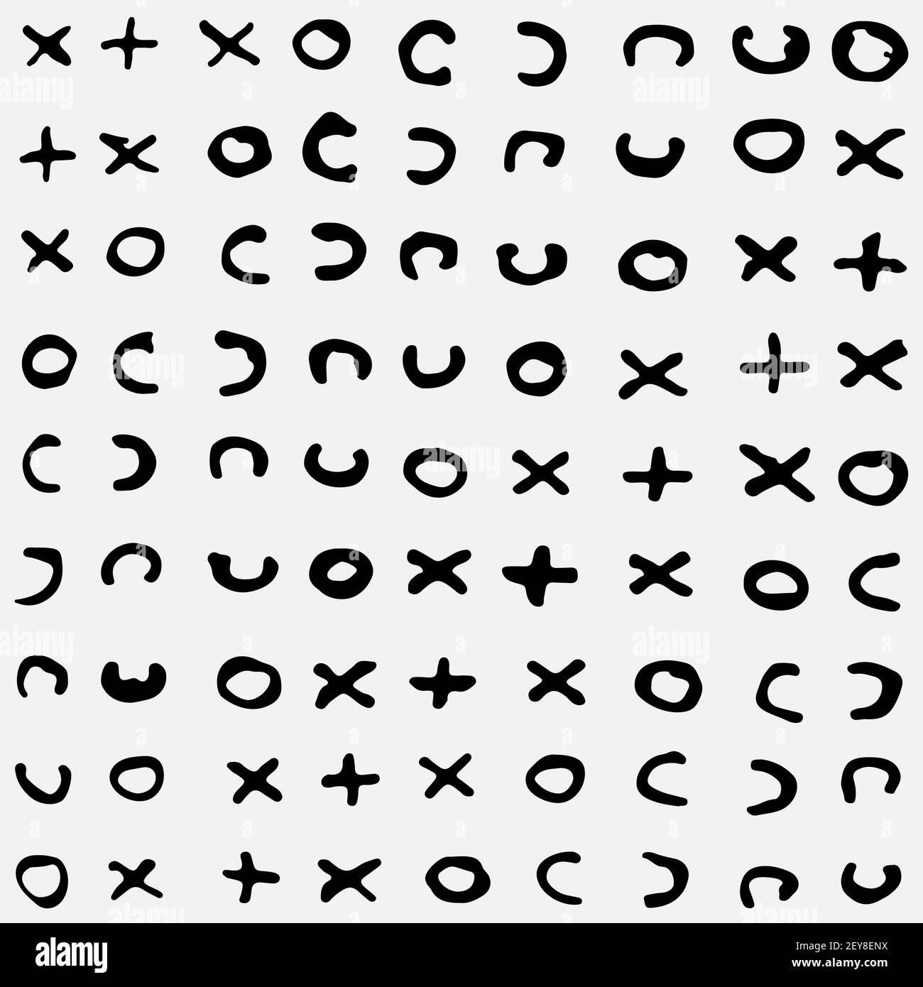 Seamless pattern with multi-coloredshapes. Stock Vector