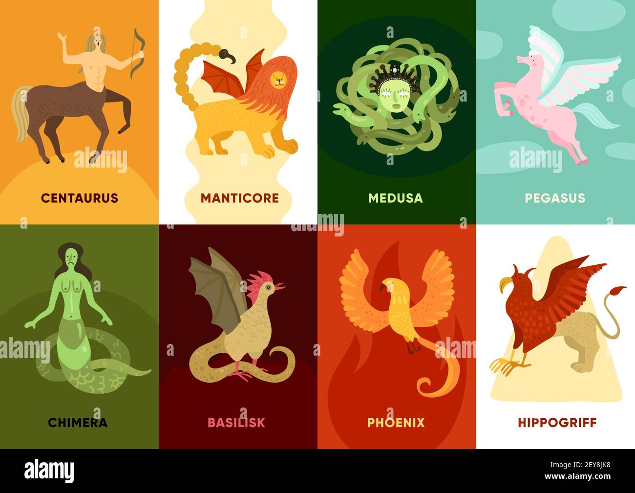 Examples Of Mythical Creatures