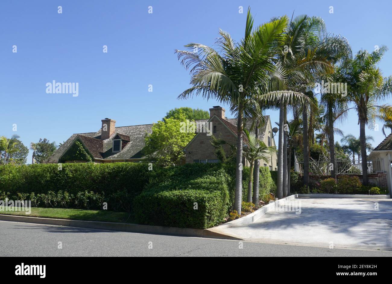 Los Angeles, California, USA 4th March 2021 A general view of atmosphere of musician/drummer of No Doubt Adrian Young's home/house on March 4, 2021 in Los Angeles, California, USA. Photo by Barry King/Alamy Stock Photo Stock Photo