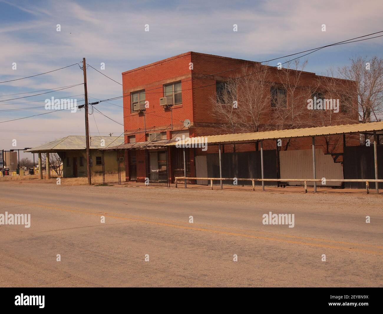 Lorraine, Texas, a nearly deserted West Texas town of 573 population is