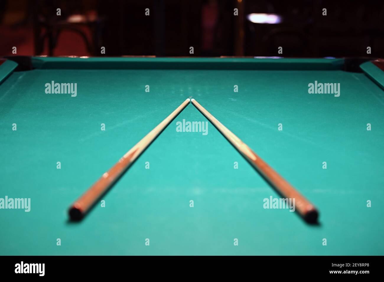 Pool Cues High Resolution Stock Photography and Images - Alamy