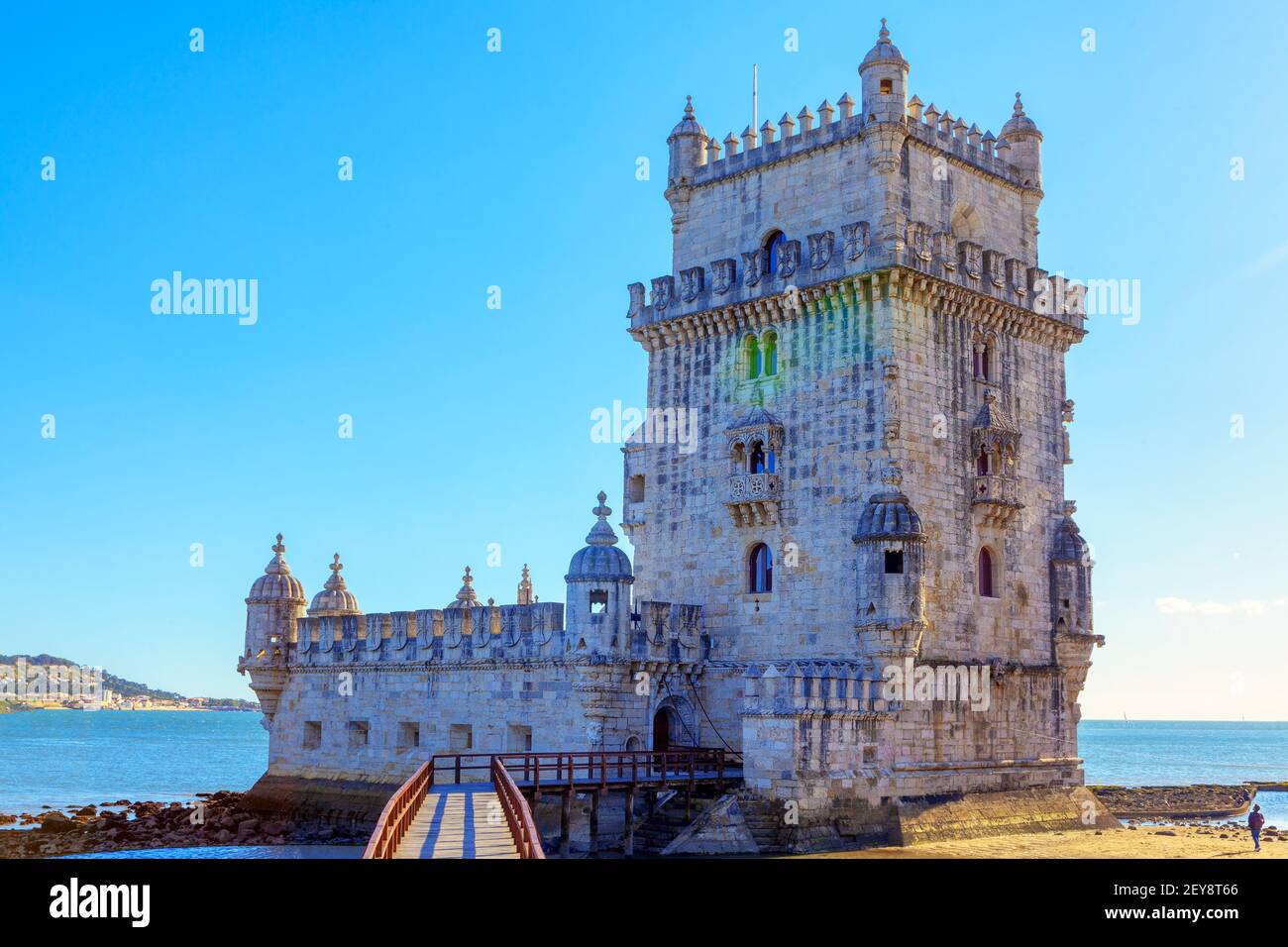 Belem or Tower of Saint Vincent in Lisbon Portugal . 16th-Century ...